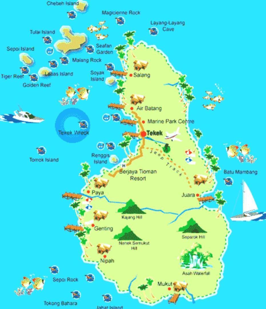 Mukut Coral Chalet Kampong Mukut المظهر الخارجي الصورة